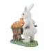 Інтер'єрна фігурка Sabefet Rabbit gardener 11x9 см Білий (261853)