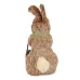 Интерьерная фигурка Sabefet Rabbit with chickens 25x12 см Бежевый (261858)