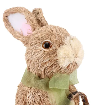Интерьерная фигурка Sabefet Rabbit with chickens 25x12 см Бежевый (261858)