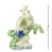 Интерьерная фигурка Pavone Pegasus with floral painting 11x9 см Зеленый (261866)
