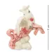 Интерьерная фигурка Pavone Pegasus with floral painting 11x9 см Розовый (261867)