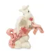 Интерьерная фигурка Pavone Pegasus with floral painting 11x9 см Розовый (261867)