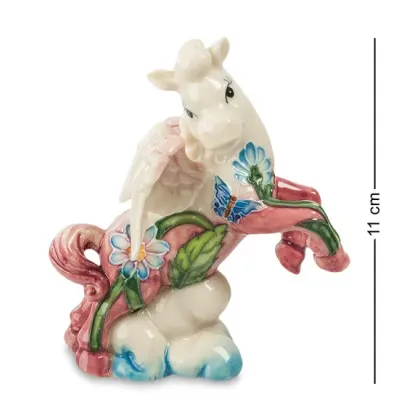 Интерьерная фигурка Pavone Pegasus with floral painting 11x9 см Розовый (261869) Интерьерная фигурка Pavone Pegasus with floral painting 11x9 см Розовый (261869)