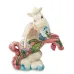 Интерьерная фигурка Pavone Pegasus with floral painting 11x9 см Розовый (261869)