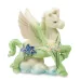 Интерьерная фигурка Pavone Pegasus with floral painting 9.5 см Салатовый (261871)