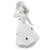 Интерьерная фигурка Pavone Lady in a hat 19 см Белый (261880)