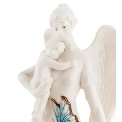 Інтер'єрна фігурка Pavone Angel with children 30 см Білий (261885) Інтер'єрна фігурка Pavone Angel with children 30 см Білий (261885)