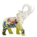 Інтер'єрна фігурка Pavone Elephant 39x41 см Жовтий (261886)