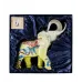 Інтер'єрна фігурка Pavone Elephant 39x41 см Жовтий (261886)