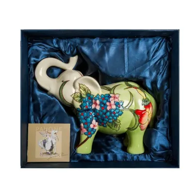 Интерьерная фигурка Pavone Elephant 30x22 см Салатовый (261887) Интерьерная фигурка Pavone Elephant 30x22 см Салатовый (261887)