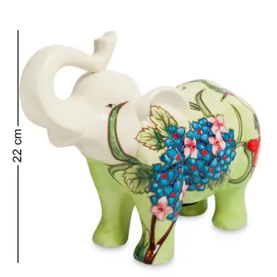 Интерьерная фигурка Pavone Elephant 30x22 см Салатовый (261887) Интерьерная фигурка Pavone Elephant 30x22 см Салатовый (261887)