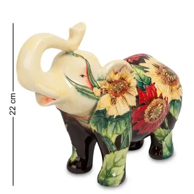 Інтер'єрна скарбничка Pavone Elephant 30x22 см Зелений (261890) Інтер'єрна скарбничка Pavone Elephant 30x22 см Зелений (261890)