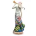 Интерьерная фигурка Pavone Girl with a pipe 25 см Голубой (261891) Интерьерная фигурка Pavone Girl with a pipe 25 см Голубой (261891)