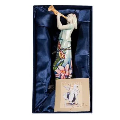 Интерьерная фигурка Pavone Girl with a pipe 25 см Голубой (261891) Интерьерная фигурка Pavone Girl with a pipe 25 см Голубой (261891)