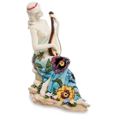 Интерьерная фигурка Pavone Girl with dorma 19 см Голубой (261893) Интерьерная фигурка Pavone Girl with dorma 19 см Голубой (261893)