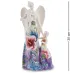 Інтер'єрна фігурка Pavone Angel with children 30 см Фіолетовий (261896)