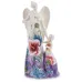 Інтер'єрна фігурка Pavone Angel with children 30 см Фіолетовий (261896)