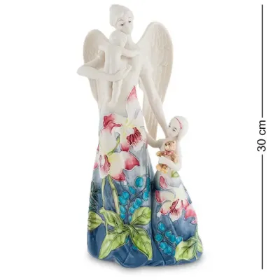 Интерьерная фигурка Pavone Angel with children 30 см Голубой (261897) Интерьерная фигурка Pavone Angel with children 30 см Голубой (261897)