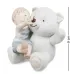 Інтер'єрна фігурка Pavone Boy with teddy bear 9 см Білий (261912)