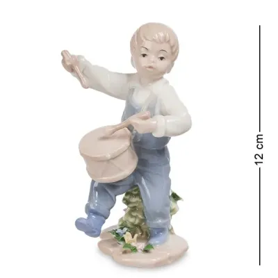 Інтер'єрна фігурка Pavone Young Drummer 12 см Блакитний (261931) Інтер'єрна фігурка Pavone Young Drummer 12 см Блакитний (261931)