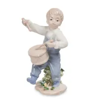 Інтер'єрна фігурка Pavone Young Drummer 12 см Блакитний (261931) Інтер'єрна фігурка Pavone Young Drummer 12 см Блакитний (261931)