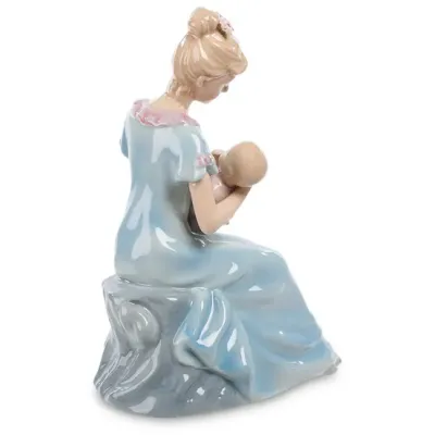 Интерьерная фигурка Pavone Happy motherhood 18 см Голубой (261933)