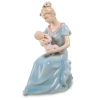 Інтер'єрна фігурка Pavone Happy motherhood 18 см Блакитний (261933)
