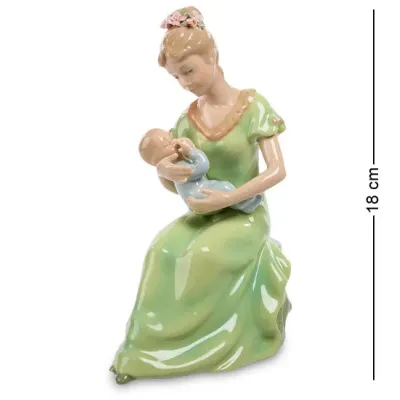Інтер'єрна фігурка Pavone Happy Motherhood 18 см Зелений (261934)