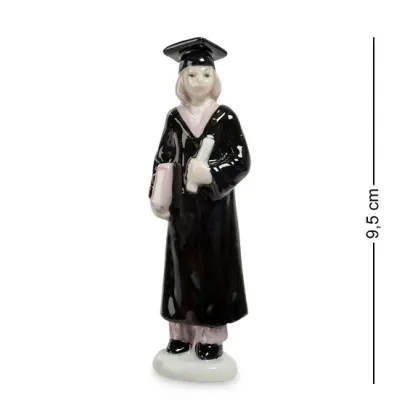 Інтер'єрна фігурка Pavone Graduate 9.5 см Чорний (261935)