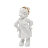 Интерьерная фигурка Pavone Girl with headband 11 см Белый (261941) Интерьерная фигурка Pavone Girl with headband 11 см Белый (261941)