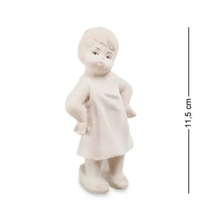 Интерьерная фигурка Pavone Girl 11.5 см Белый (261942)