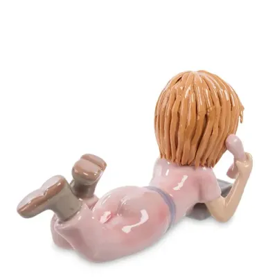 Интерьерная фигурка Pavone Teenage Girl 12x7 см Розовый (261946) Интерьерная фигурка Pavone Teenage Girl 12x7 см Розовый (261946)