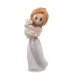 Интерьерная фигурка Pavone Girl with a puppy 13 см Белый (261947)