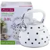 Чайник для плити із нержавіючої сталі 3л white with black polka dots
Kamille DP262110 Чайник для плити із нержавіючої сталі 3л white with black polka dots
Kamille DP262110