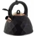 Чайник для плиты Black crystal 3л из нержавеющей стали Kamille DP262117