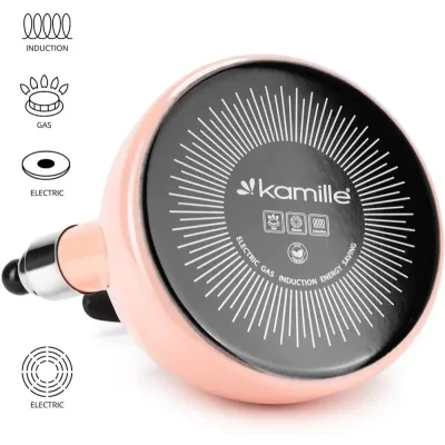 Чайник для плиты Boiling Water 2,5л pink Kamille DP262132