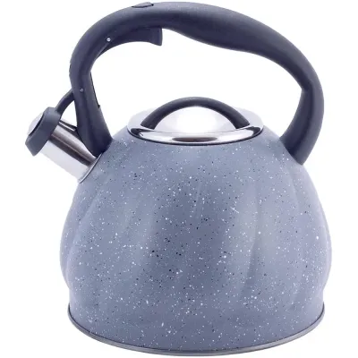 Чайник для плити Grey Marble з нержавіючої сталі 3л Kamille DP262136
