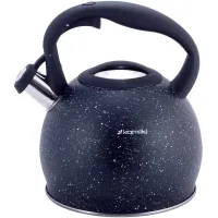Чайник для плиты Black Granite из нержавеющей стали 3л Kamille DP262137