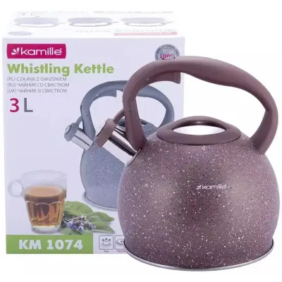 Чайник для плити Kamille Brown Granite 3 л DP262138 Чайник для плити Kamille Brown Granite 3 л DP262138