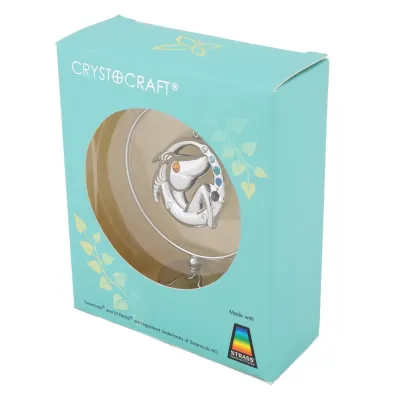 Інтер'єрна статуетка Crystocraft Capricorn 8х7 см Сріблястий (262670) Інтер'єрна статуетка Crystocraft Capricorn 8х7 см Сріблястий (262670)