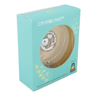 Інтер'єрна статуетка Crystocraft Fish 8х7 см Сріблястий (262671) Інтер'єрна статуетка Crystocraft Fish 8х7 см Сріблястий (262671)