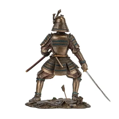 Интерьерная фигурка Veronese Samurai with katanas 23x21 см Коричневый (262705) Интерьерная фигурка Veronese Samurai with katanas 23x21 см Коричневый (262705)