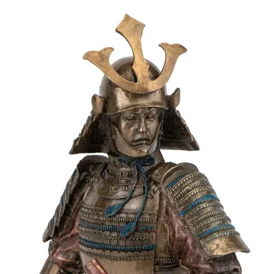 Интерьерная фигурка Veronese Samurai with katanas 23x21 см Коричневый (262705) Интерьерная фигурка Veronese Samurai with katanas 23x21 см Коричневый (262705)