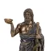 Інтер'єрна фігурка Veronese God of Medicine Asclepius 16 см Коричневий (262708)
