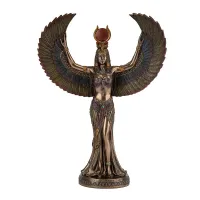 Интерьерная фигурка Veronese Goddess of fertility Isis 33x25 см Коричневый (262709)