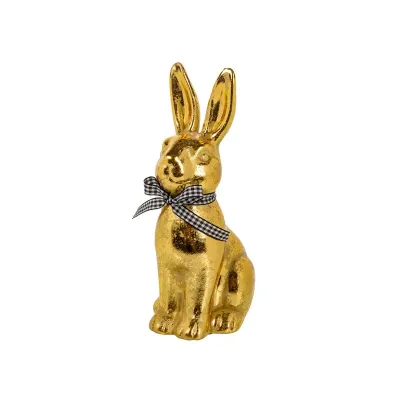 Интерьерная фигурка Sabefet Golden Rabbit 22 см Золотистый (262834) Интерьерная фигурка Sabefet Golden Rabbit 22 см Золотистый (262834)