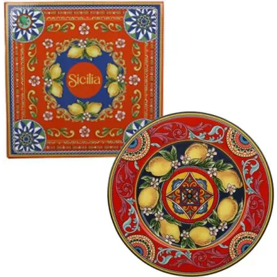 Набір тарілок Bona Ornament 19 см Різнокольоровий DP262888 Набір тарілок Bona Ornament 19 см Різнокольоровий DP262888