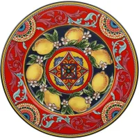 Набір тарілок Bona Ornament 19 см Різнокольоровий DP262888 Набір тарілок Bona Ornament 19 см Різнокольоровий DP262888