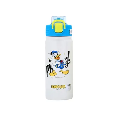 Термос дитячий з кришкою на клямці YIWU Disney 500 мл Біло-блакитний (HP-14-3BL)