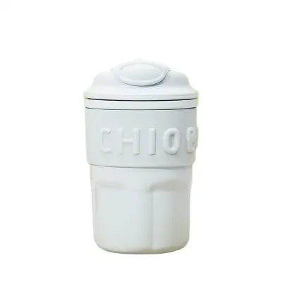 Термочашка з трубочкою YIWU Chiobbe 450 мл Блакитний (HP-14-18BL)